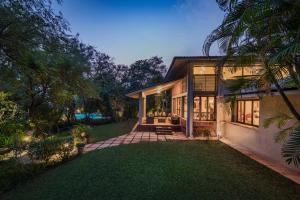 Zahrada ubytování SaffronStays Laguna