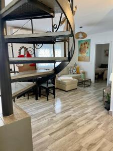 Część wypoczynkowa w obiekcie Pedregalejo Beach House