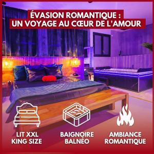 Fotografie z fotogalerie ubytování SERENITY Suite - Love room v destinaci Vénissieux