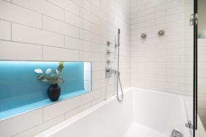 Vannituba majutusasutuses InselLoft Wohnung 5