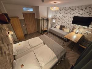 Postel nebo postele na pokoji v ubytování Aparthotel Fairschlafen Minden