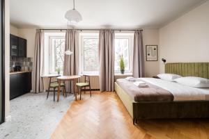 Fotografia z galérie ubytovania Plac Dąbrowskiego Deluxe Studios vo Varšave