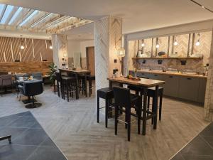 Restaurace v ubytování Aparthotel Fairschlafen Minden