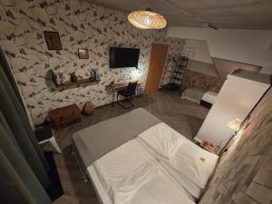 Postel nebo postele na pokoji v ubytování Aparthotel Fairschlafen Minden