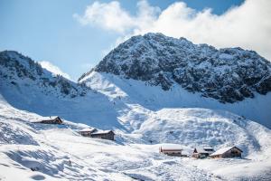 Berghof Burtscher Niklas v zimě