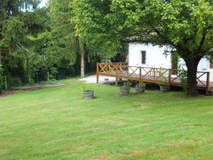 Zahrada ubytování La Maison du Lac