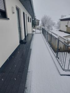 FeWo Kokopelli Mosel Hunsrück semasa musim sejuk