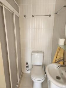 A bathroom at Antalya belek 4 nirvana club first floor two bedrooms pool view with water slide close to center - belek beach park