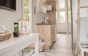 Η κουζίνα ή μικρή κουζίνα στο Havenlodge Amsterdam 1 +3 φωτογραφίες