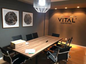 Møde- og/eller konferencelokalet på Apartamento- Pocos de Caldas, MG + 30 billeder