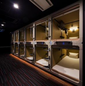 Postel nebo postele na pokoji v ubytování Tokyo Ariake Bay Hotel