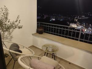 Balkón nebo terasa v ubytování Jovevi Apartments