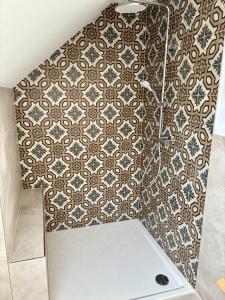 Koupelna v ubytování Ferienhaus Waldsiedlung + 37 fotografií