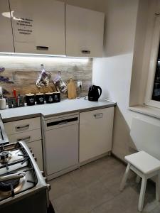 Kuchyň nebo kuchyňský kout v ubytování Magnolia Room + 5 fotografií
