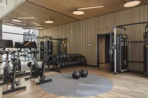 Das Fitnesscenter und/oder die Fitnesseinrichtungen in der Unterkunft Anantara Grand Hotel Krasnapolsky Amsterdam