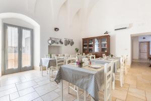 A seating area at Palazzo San Giovanni