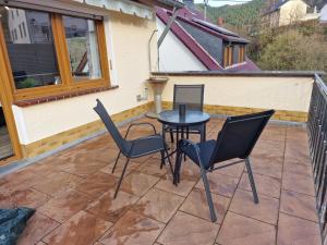 En balkon eller terrasse på Zur Alten Burg