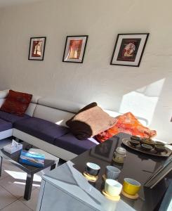 Zona d'estar a Maison Comet