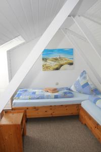 Postel nebo postele na pokoji v ubytování Landhotel Möllhagen