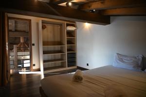 Posteľ alebo postele v izbe v ubytovaní Chalet Montana