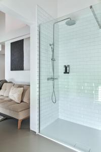 Koupelna v ubytování B&B Vossebergen Hombeek