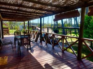 Balkón nebo terasa v ubytování Casa Orlinda, Ocean Park, P del E