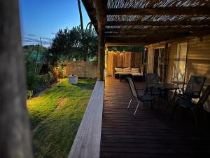 Zahrada ubytování Casa Orlinda, Ocean Park, P del E