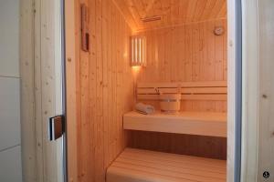 Postel nebo postele na pokoji v ubytování Sonnengarten 4 - Sonnenveranda