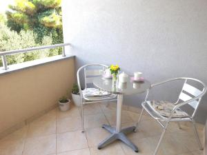 Balkón nebo terasa v ubytování Apartments Levanat