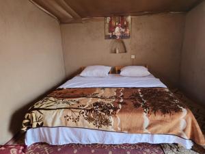 Postel nebo postele na pokoji v ubytování Camel House camp