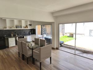 Dapur atau dapur kecil di Un oasis en la ciudad, La Casita