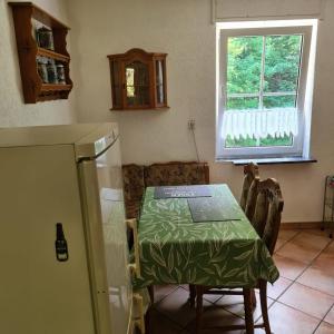 Kuchyň nebo kuchyňský kout v ubytování Haus Nummer 7