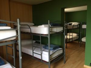 Poschodová posteľ alebo postele v izbe v ubytovaní Mirador El Silo