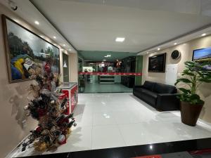 Vstupní hala nebo recepce v ubytování Roraima Apart Hotel