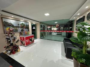 Lobi ili recepcija u objektu Roraima Apart Hotel