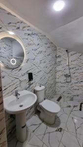 Koupelna v ubytování Maison Taha