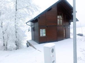 Koliba zlatibor v zimě