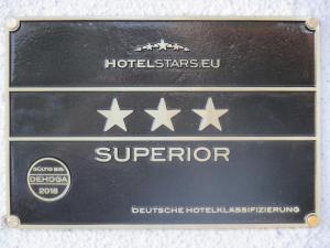 Certifikát, hodnocení, plakát nebo jiný dokument vystavený v ubytování Hotel Neuenfels