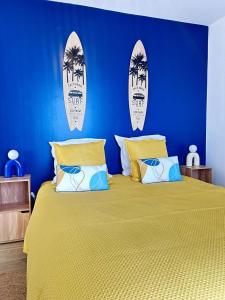 Postel nebo postele na pokoji v ubytování Appartement spacieux de standing CALAIS PLAGE