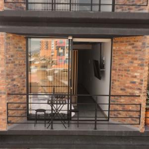 Ban công/sân hiên tại Elegante Loft Céntrico con Balcón +4 ảnh