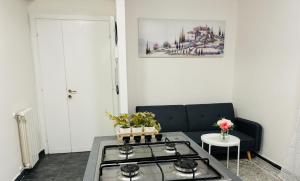 Posezení v ubytování B&B Porta Aperta