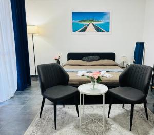 Posezení v ubytování B&B Porta Aperta