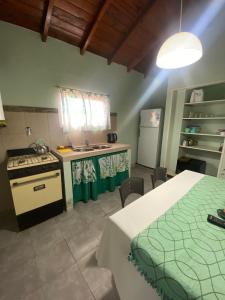 Kuchyň nebo kuchyňský kout v ubytování Lodelucy