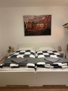 Postel nebo postele na pokoji v ubytování Studio centrally located at Central Station