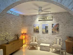 Posezení v ubytování Hotel La Magdalena