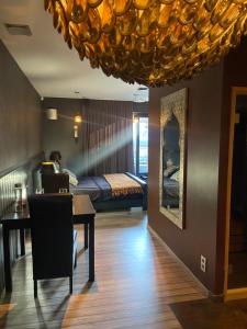 Voodi või voodid majutusasutuse Escape to Unwind toas