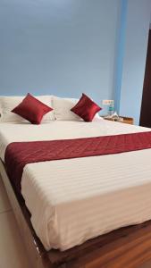 Postel nebo postele na pokoji v ubytování Pondy Pleasant Stay