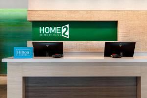 TV a/nebo společenská místnost v ubytování Home2 Suites By Hilton Brownwood