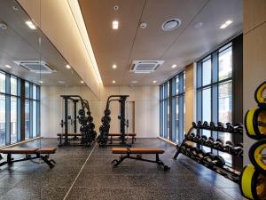 Fitness centrum a/nebo fitness zařízení v ubytování Hotel The Botanik Sewoon Myeongdong