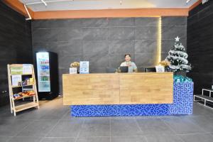 Vstupní hala nebo recepce v ubytování OSEIDON HOTEL BORACAY